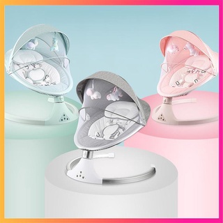 Nôi rung cho trẻ sơ sinh cao cấp, nôi rung điện tự động cho bé KUB mẫu mới nhất có điều khiển từ xa