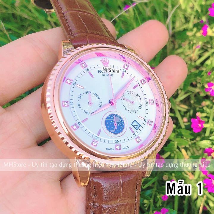 Đồng hồ nam RL 9261 dây da cao cấp chính hãng, tích hợp có lịch ngày, đẹp giá rẻ sang trọng [Tặng thêm pin] | BigBuy360 - bigbuy360.vn