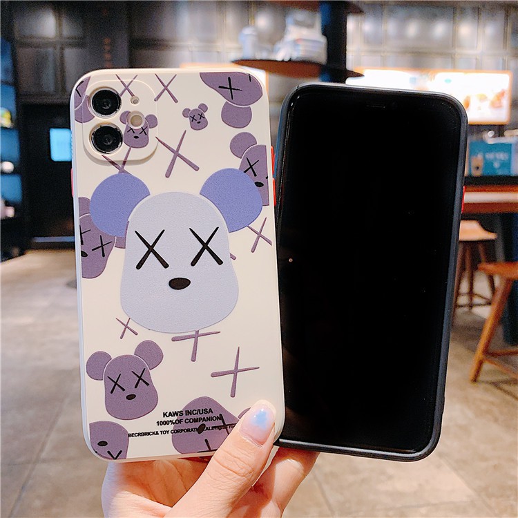 Ốp Lưng Iphone Ốp Iphone classic kaws Cạnh thẳng Case iphone13 / 6/6plus/6s/7/7plus/8/8plus/x/xr/xs/11/12/pro/max