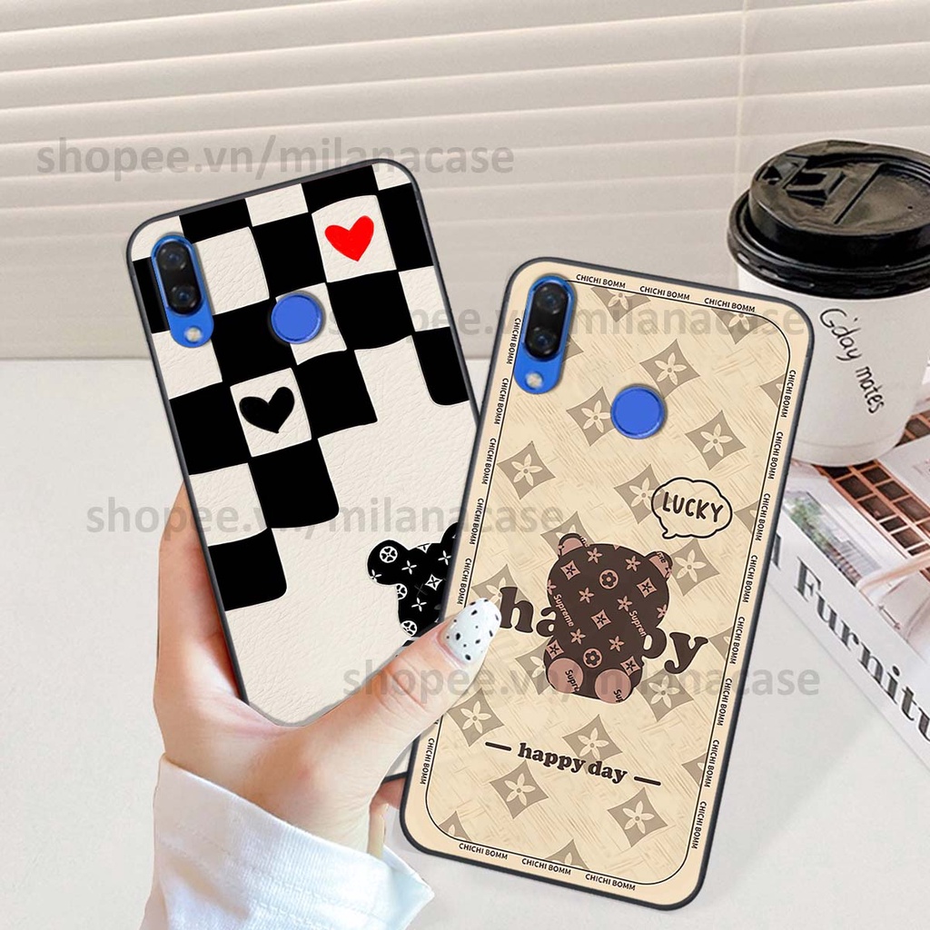 Ốp Huawei Nova 3 / Nova 3i gấu be@rBrick gấu Teddy Kaws siêu đẹp, phong cách, cá tính