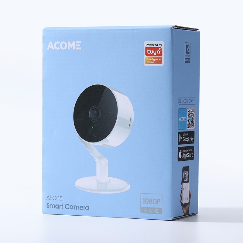 Camera wifi ACOME APC05 - camera ip độ phân giải full hd 1080p, tương thích tuya smart life bh 12 tháng