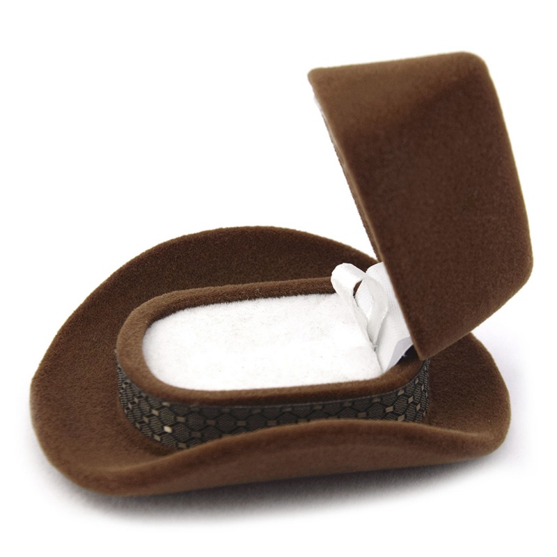 Hộp Đựng Trang Sức Hình Nón Cao Bồi Sáng Tạo Thời Trang