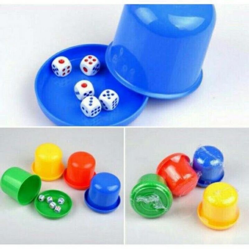 Bộ lắc xí ngầu bộ xúc xắc có sẵn