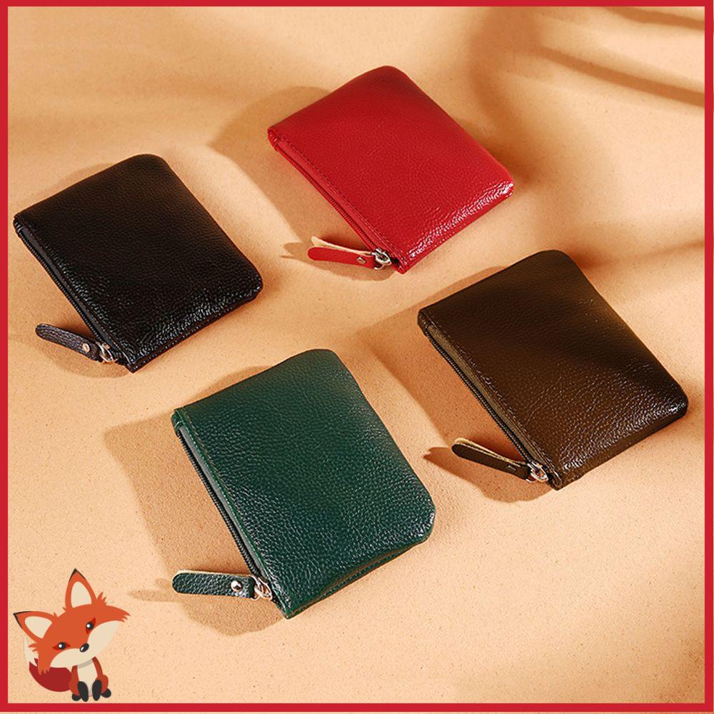 Ví Da PU Mini Nhiều Màu Sắc Kiểu Retro