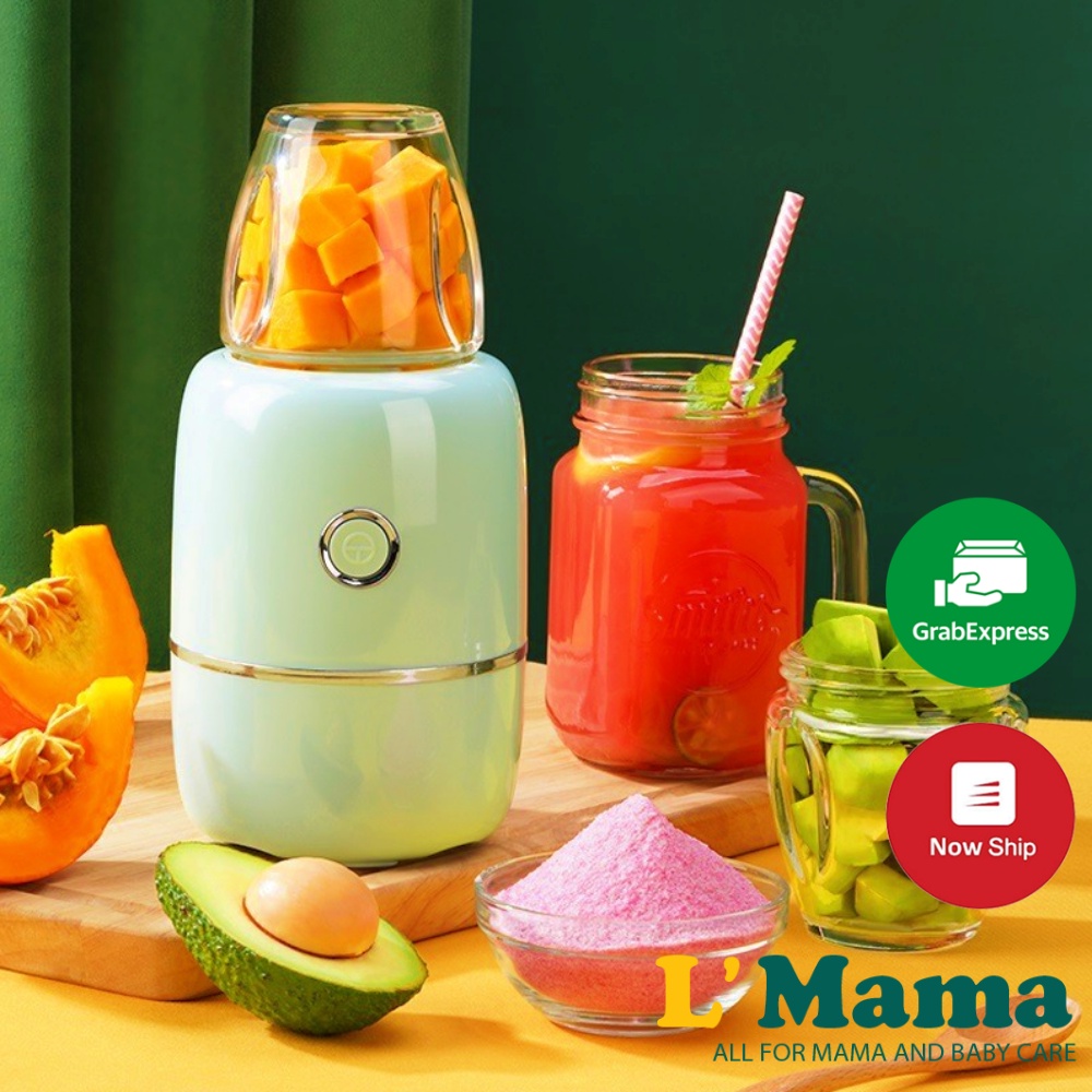 Máy Xay Đa Năng 6 Lưỡi 3 Cối Thủy Tinh Xay Đồ Ăn Dặm Cho Bé Và Gia Đình Siêu Tiện Lợi