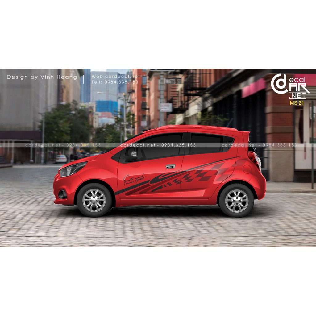 Tem xe chervolet spark 21
