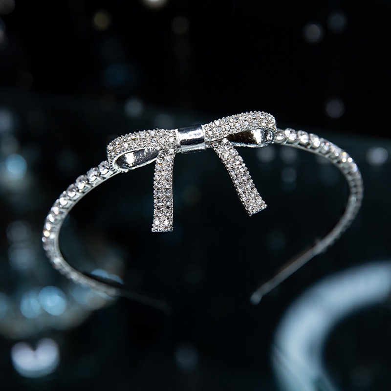 Băng Đô Nơ Đính Đá Thời Trang