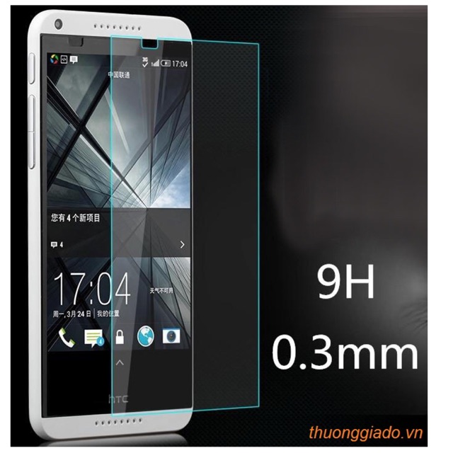 Kính cường lực HTC 816 (trong suốt)