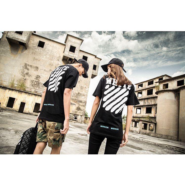 Áo thun Off-White unisex form rộng tay lỡ đen - Áo thun nam đẹp phong cách hàn quốc | BeWay | BigBuy360 - bigbuy360.vn