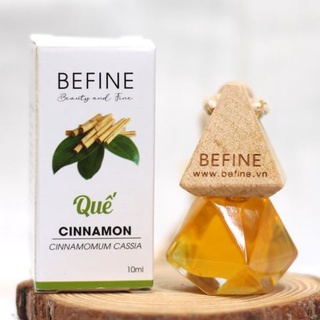 Tinh dầu Quế nguyên chất Treo xe ô tô BEFINE - Khử mùi xe, thơm phòng