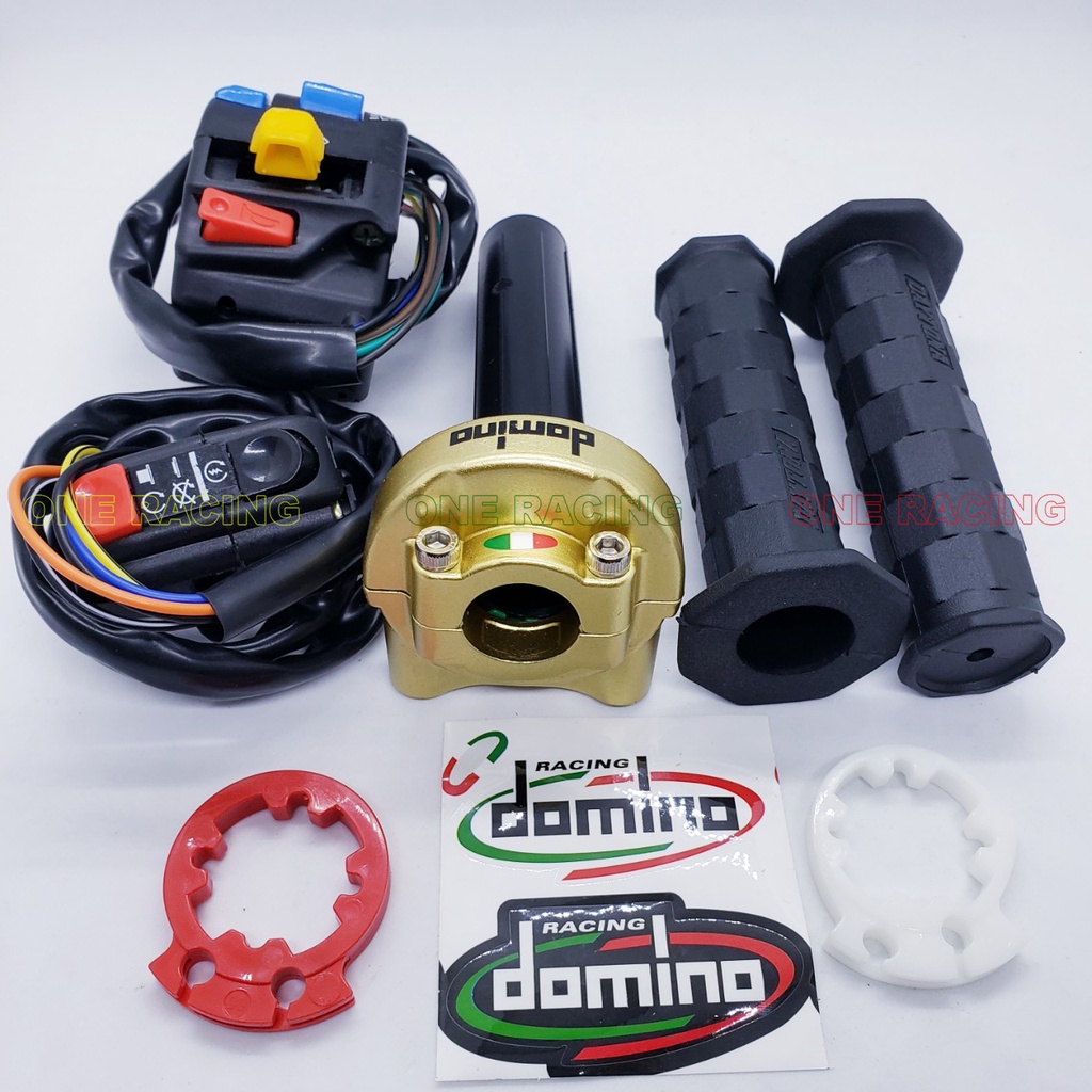 COMBO cùm tăng tốc domino cùm công tắc fz passing 2 bao tay daytona gắn xe máy sirius wave exciter jupiter...