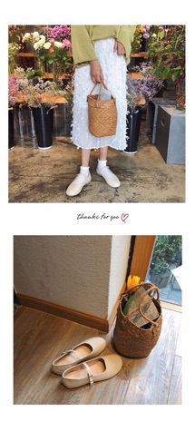 Giày búp bê Ulzzang ( Có ảnh thật )