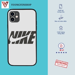 Ốp iphone logo Nike nền trắng tinh tế cho Iphone 6 7 8 Plus 11 12 13 mini Pro Max X Xr  BRD20210391
