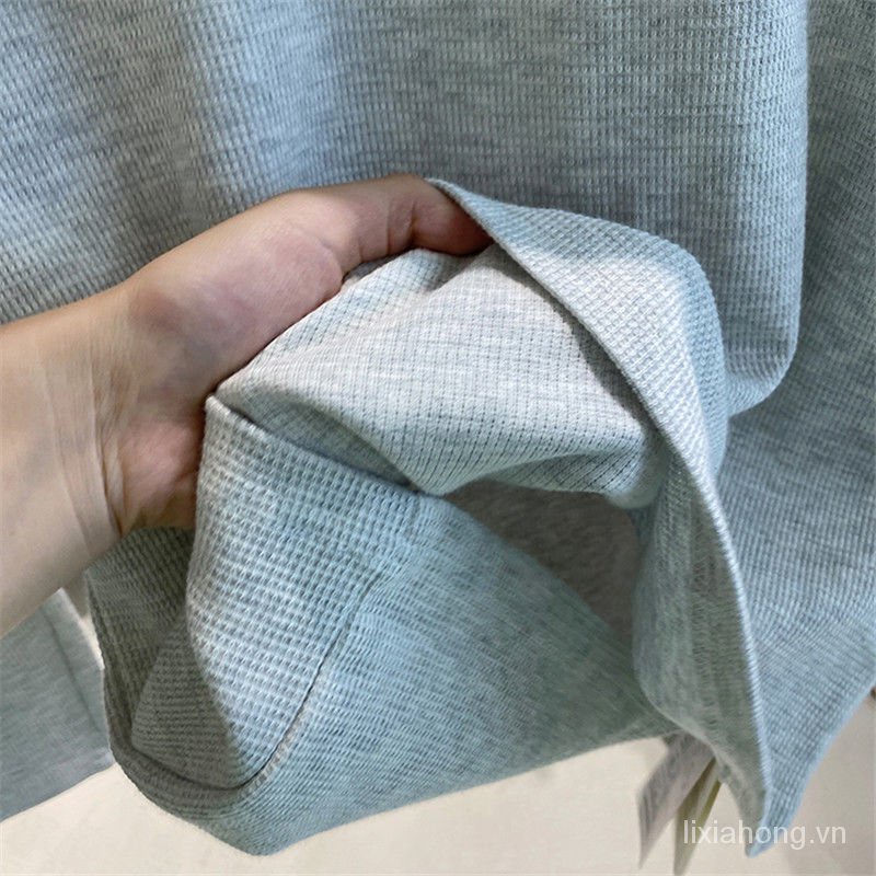 Bộ Áo Cổ Tròn + Quần Short Lưng Cao Co Giãn Thời Trang Mùa Hè Cho Nữ S2021 | BigBuy360 - bigbuy360.vn