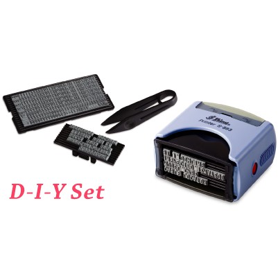 Dấu Shiny ghép chữ và số Shiny D-I-Y-Set 883
