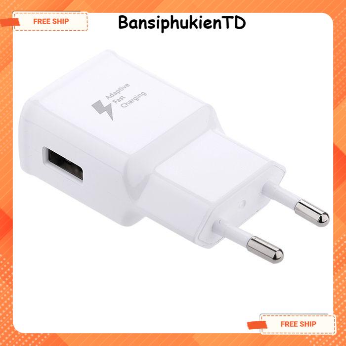 [HCM]Bộ sạc nhanh Fast Charge cho Samsung Galaxy S5 S6 S7 NOTE4 NOTE5 2020 NEW / Bộ Sạc Nhanh Cho Samsung Galaxy S7
