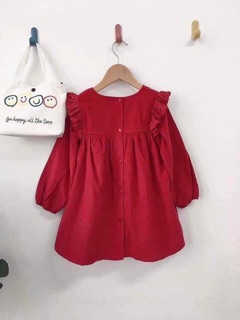 Váy Nhung Dành cho bé Gái