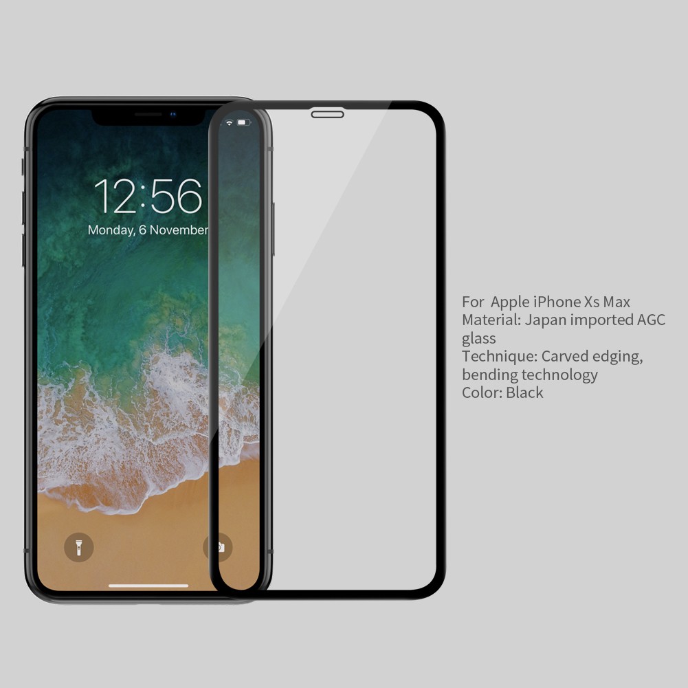 Kính cường lực NILLKIN 3D CP + MAX cho Iphone XS Max