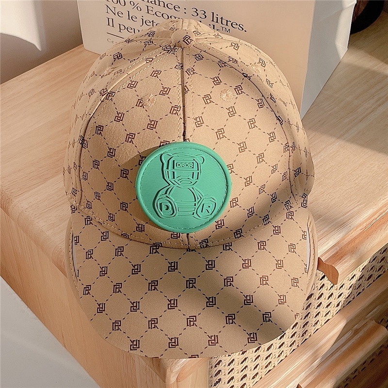 Mũ Lưỡi Trai Chống Nắng Vành Rộng In Chữ Thời Trang Mùa Hè Cho Bé