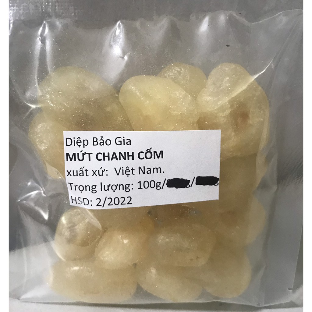 Mứt chanh cốm 100g