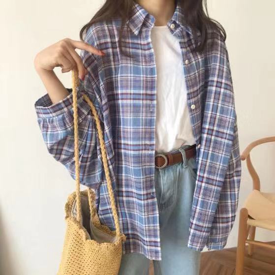 Áo Sơ Mi Tay Dài Thoáng Khí Thời Trang Mùa Hè Cho Nữ