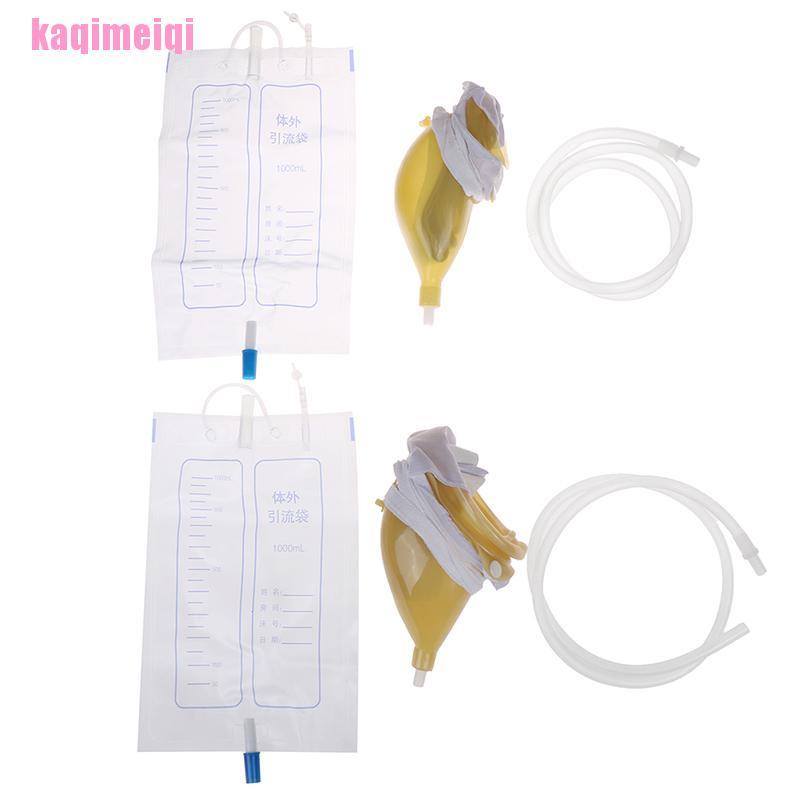[Hàng mới về] Túi đi tiểu đeo cổ dung tích 1000ml tiện lợi