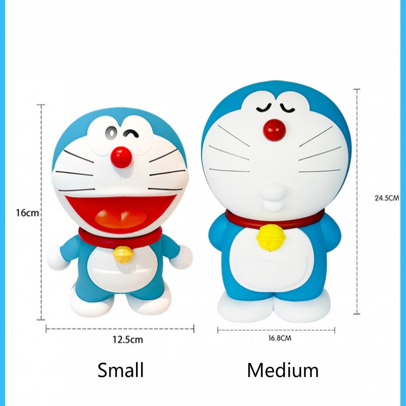 Ống Heo Tiết Kiệm Tiền Hình Doraemon Đáng Yêu