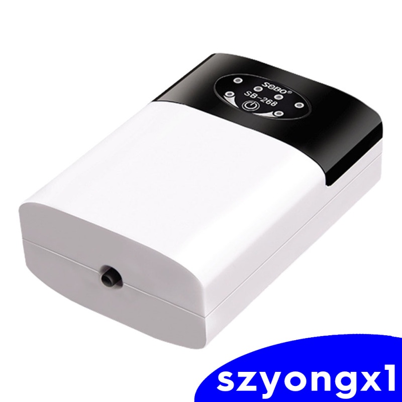 Máy bơm oxy nén khí câu cá cổng USB thiết kế nhỏ gọn sử dụng ngoài trời