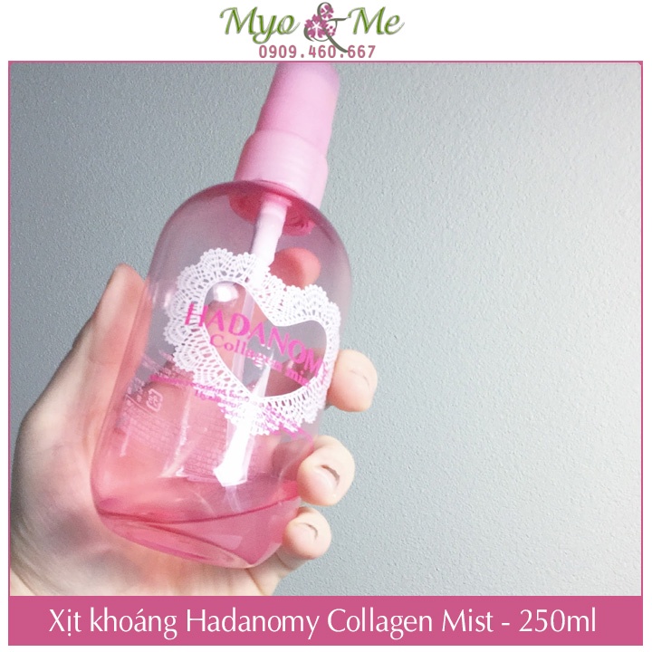 Xịt khoáng Hadanomy Collagen Mist Nhật Bản - 250ml