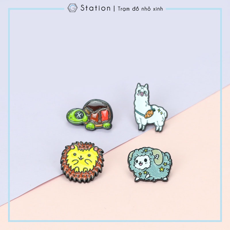 Pin cài áo cừu cute - GC363