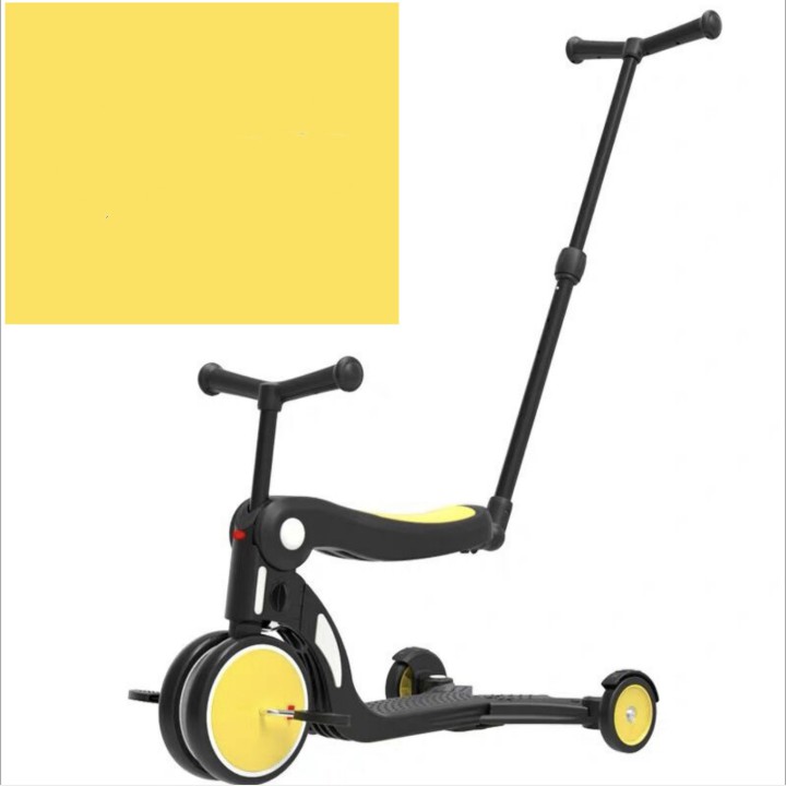 Xe scooter đa năng 5 trong 1 Freekids FREESHIP  có tay đẩy sau đa năng