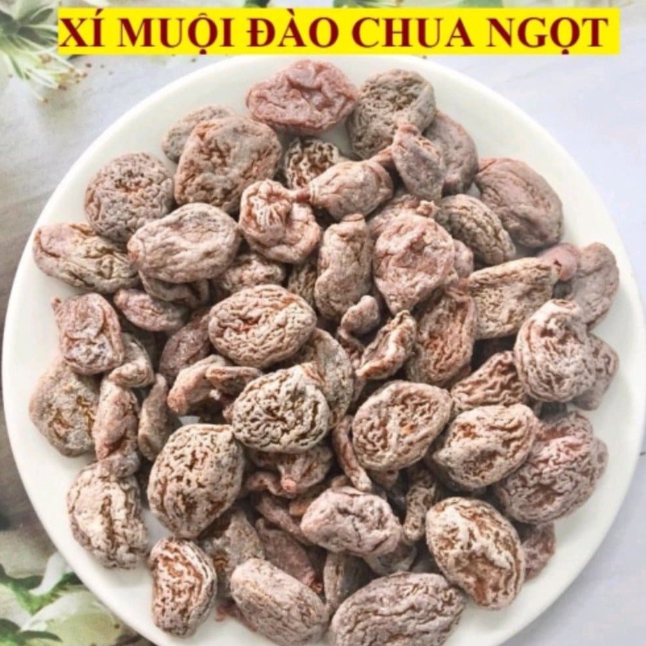 XÍ MUỘI ĐÀO CHUA NGỌT SIÊU NGON (hộp nhựa 1kg) - XÍ MUỘI MƠ CHUA NGỌT