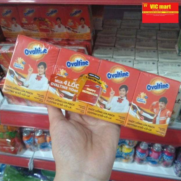 VIC mart_  Lốc Sữa Ovaltine ( 4 hộp)