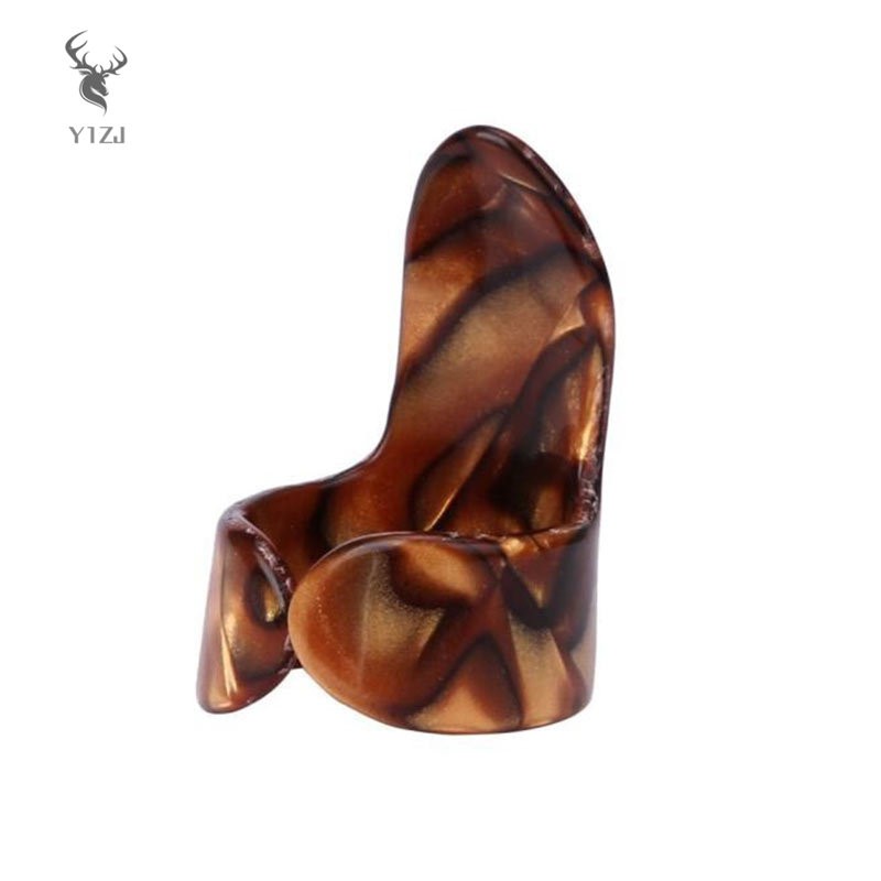 Set 10 Móng Gảy Đàn Guitar Bằng Thép Không Gỉ Y1Zj