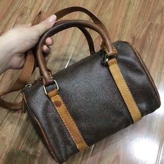 Túi trống da thật 
