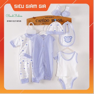 Sét Sơ Sinh bao tay bao chân Bé trai Bé gái cotton mềm