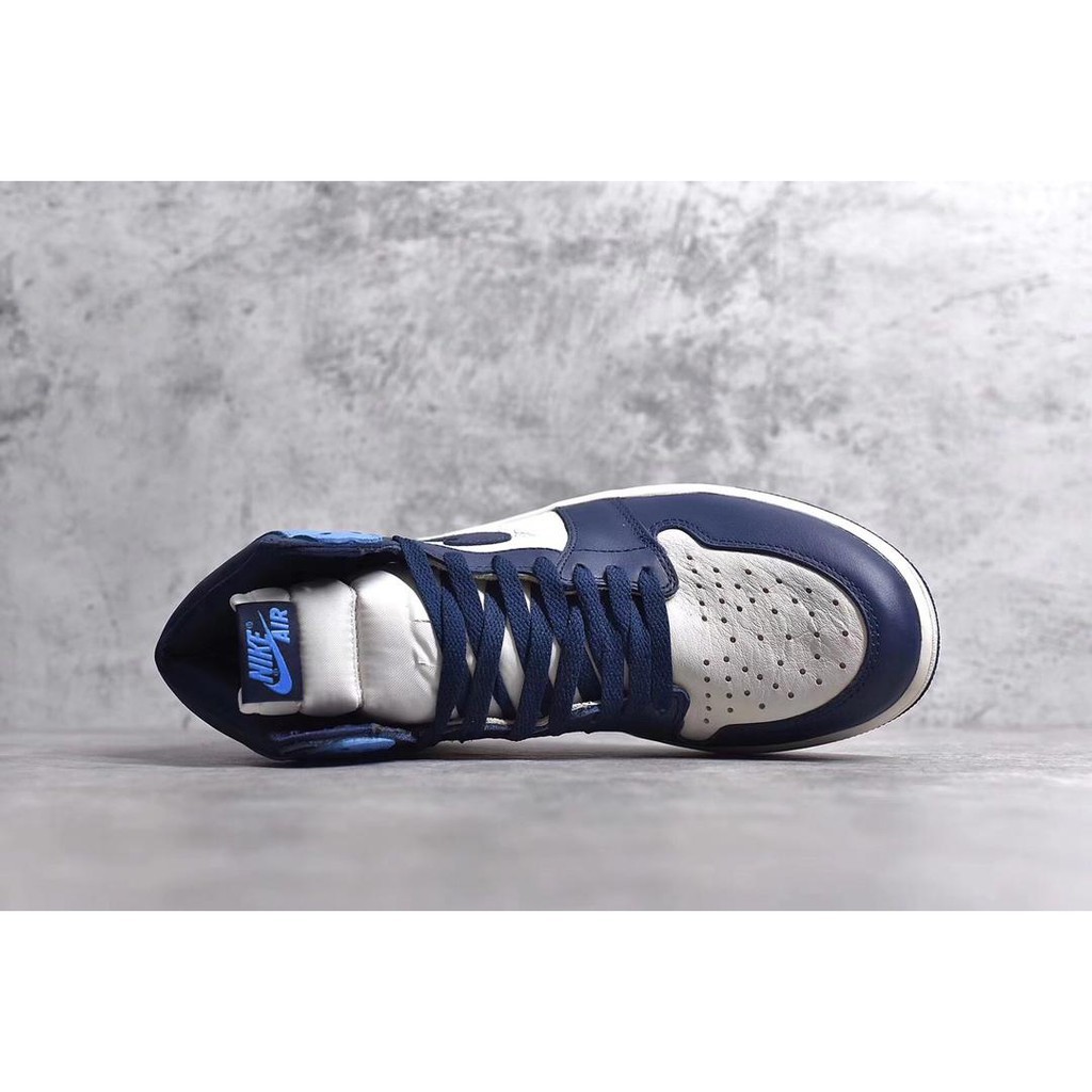 Giày ORDER Nike Air Jordan 1 Retro High  North Carolina Toe chất lượng tốt nhất