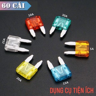 COMBO 60 Cầu Chì Xe Ôtô