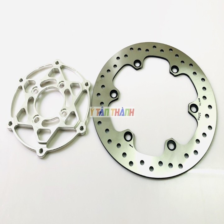 Đĩa Thắng 260Mm Lòng Nhôm Bạc MS1672