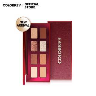 Bảng Phấn Mắt Colorkey City 8 Màu Tông Nhũ 135g