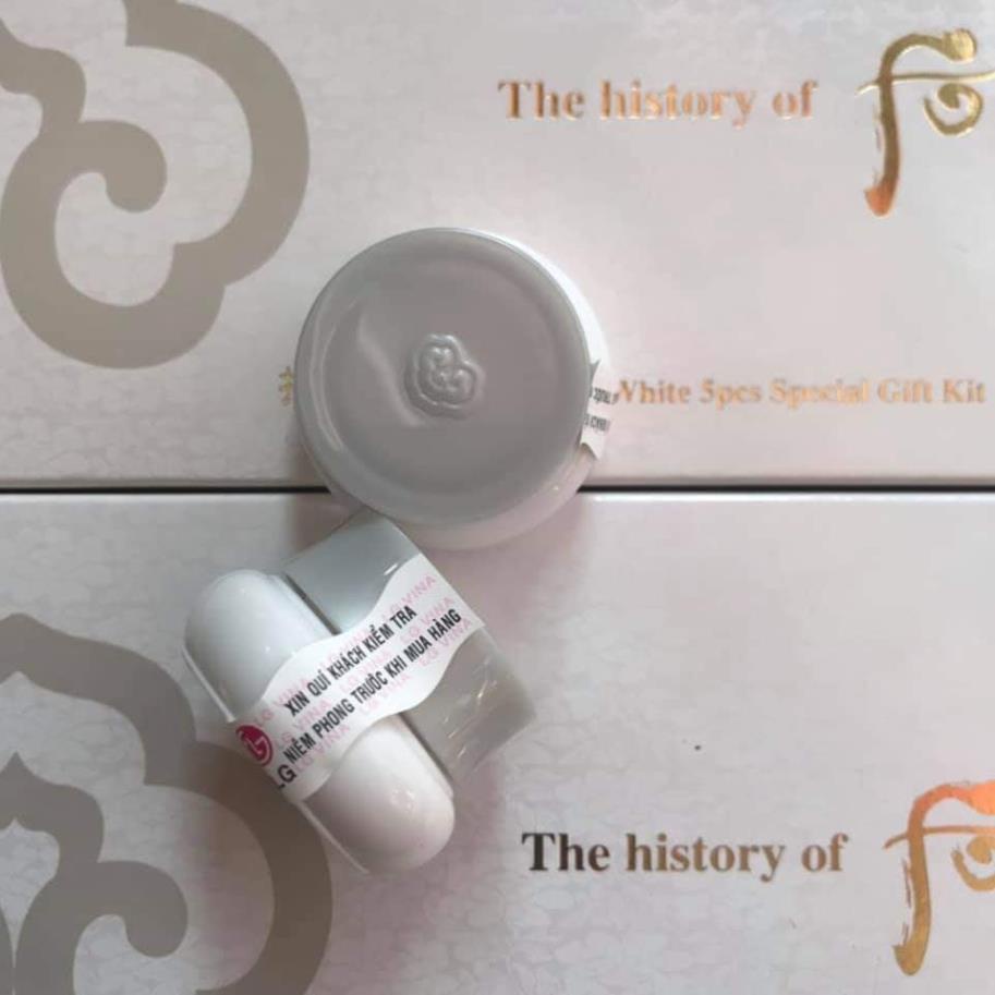 Combo 10 hủ cao nám sáng da mờ sạm nám tàn nhang Whoo Gongjinhyang Seol Radiant White - Chính hãng công ty LG Vina
