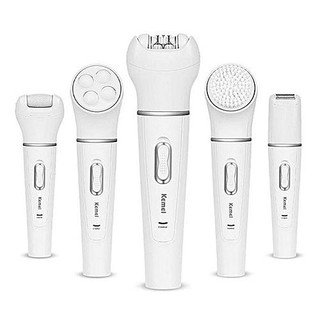 Máy Rửa Mặt Cạo Lông Chà Gót Chân Kemei KM-2199