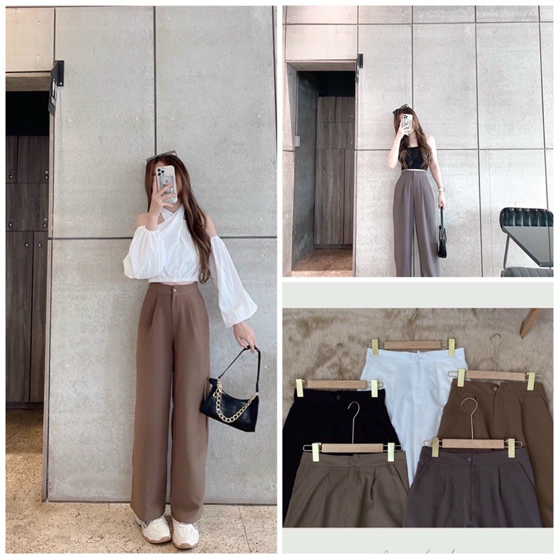 Quần Suông Hàng Xịn 5 Màu Size S M L