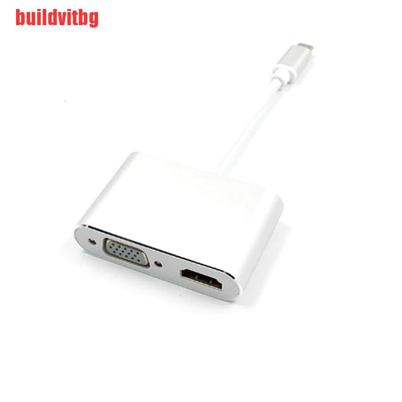 Bộ Chuyển Đổi Usb 3.1 Type C Sang Vga Usb C Sang Hdmi 4k Uhd Gvq | BigBuy360 - bigbuy360.vn