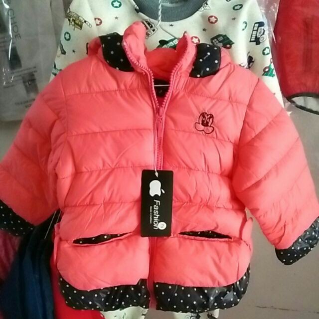 Áo phao dày ấm cho bé 1-4T