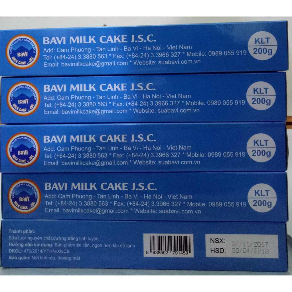 Combo 5 hộp bánh sữa dê