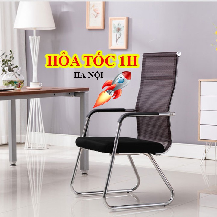 [HỎA TỐC 1 GIỜ] Ghế chân quỳ lưng cao CQ4101 - Chân thép siêu bền - Lưng lưới thoáng mát