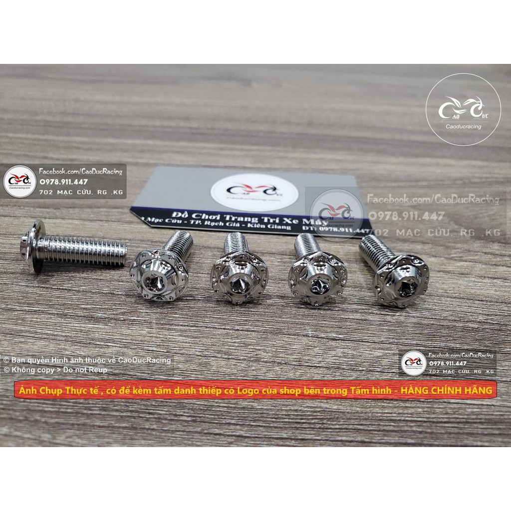 ốc đĩa salaya 8x25 mẫu mới v2