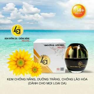 kem dưỡng trắng da chống nắng LA Deluxe 20g