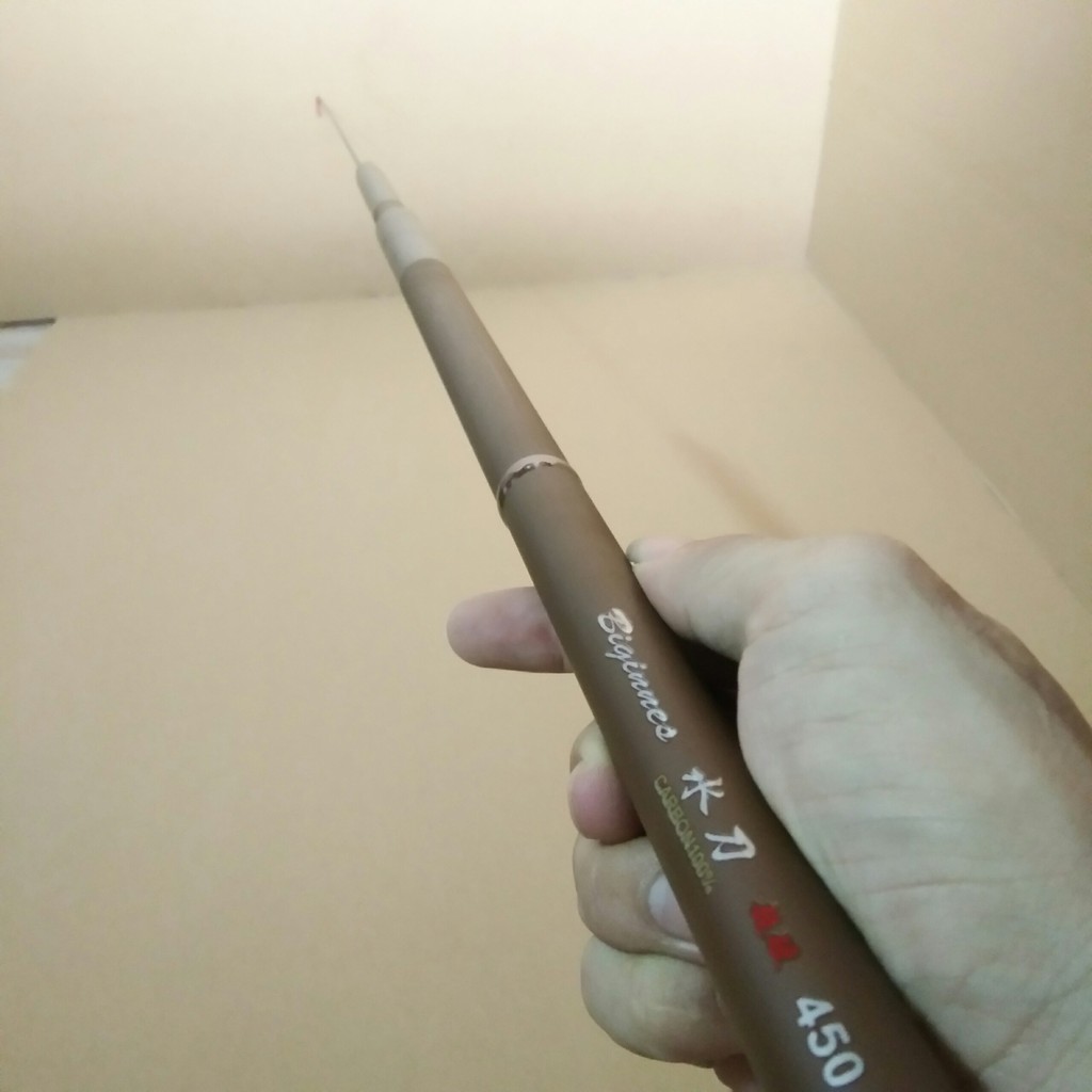 Cần Tay 4m5 100% Cacbon - Tặng Full Phụ Kiện